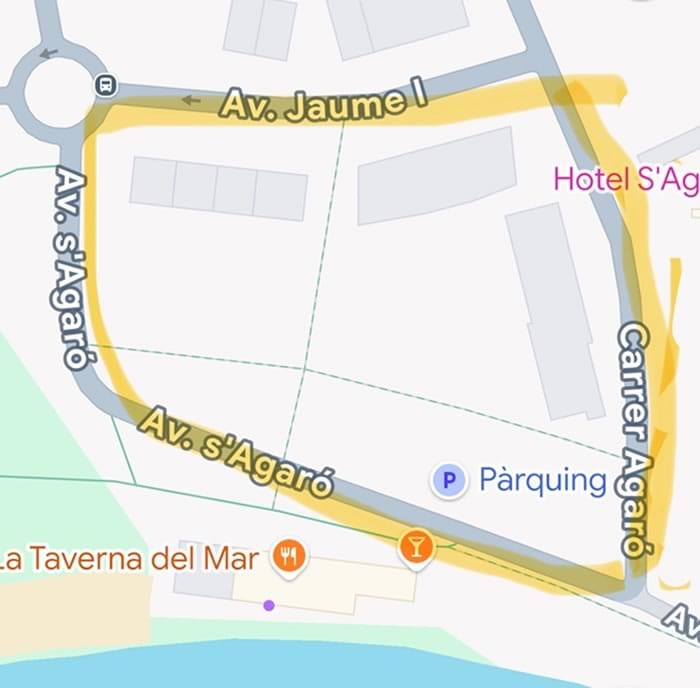 Associació Veïns Paratge Sant Pol-S'Agaró - Notícies - Reunió amb l'Ajuntament - Asfaltat de carrers